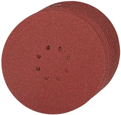 $26.02 • Buy 10x Drywall Sander Paper 9 In Sanding Disc 8-Hole 80 120 150 240 Grit Hook Loop