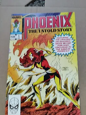 Phoenix The Untold Story #1 1984 Marvel Midgrade John Byrne Wrap Around Cover • £4.83