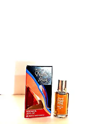 Prince Matchabelli Aviance Night Musk Perfume Oil 0.25 FL. OZ.  WOW ! Vintage • $69.97