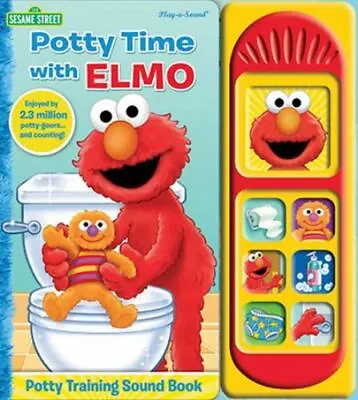 Sesame Street - Potty Time With Elmo - Potty- Board Book 9781412734868 PI Kids • $3.82