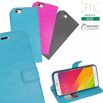 $7.99 • Buy Wallet Flip Card Slot Stand Case Cover For Oppo F1s A59