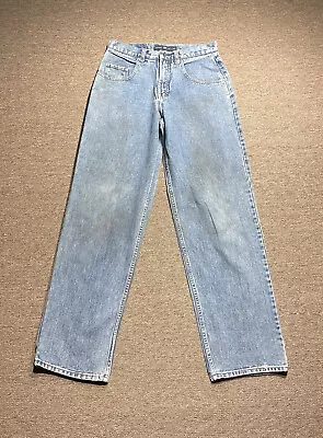 Fossil Jeans Mens 30x34 Regular Fit Straight Leg Blue Denim Distressed Cotton • $16.95