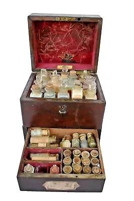 Antique Sarabhai Family Savory & Moore Apothecary Box Medicine Chest Medical Box • $3119.22