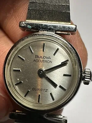 Vintage Bulova Accutron N9 Ladies Swiss Made Wristwatch For Repair • $0.99