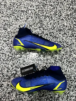 Nike Vapor 14 Elite SG Pro AC Soccer Cleats Sapphire Volt CV0960-575 Size 6 • $109.99