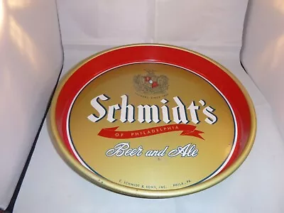 Vintage SCHMIDT'S Beer Phil. PA Serving Tray By CCC9 Metal • $39.99