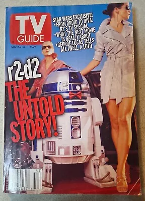 TV Guide November 24 2001 R2d2 The Untold Story No Label • $7.95