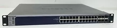 Netgear Prosafe GSM7328S V2 24 + 4 Port Gigabit L3 Managed Stackable Switch ... • £40