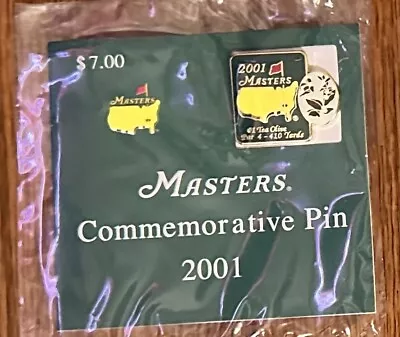 2001 Augusta National Masters Commemorative Golf Pin - Mint! • $0.99