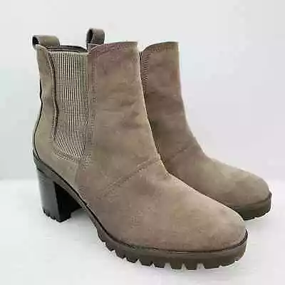 UGG Hazel Suede Block Heeled Ankle Boots - Women's 9 • $89