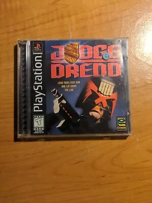 Judge Dredd PS1 Great Condition Complete Fast Shipping • $35