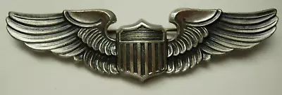 WW2 AAF Sterling Pilot Wing - Gemsco Type II Pin Back       XB • $115