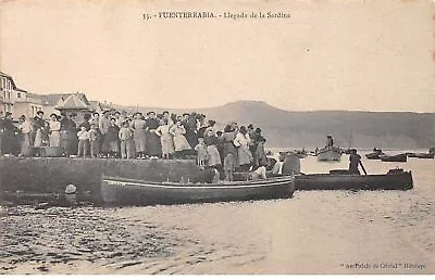 Spain - N°72692 - FUENTERRABIA - Llegada De La Sardina - Rare Card • £26.93