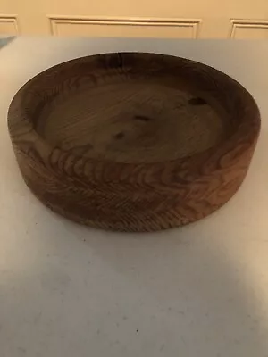 VTG AGED SOLID LARGE Wooden Handmade Salad Bowl • $23