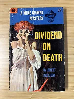 Dividend On Death: A Mike Shayne Mystery Series Book 1 Dell 1959 D293 McGinnis • $33