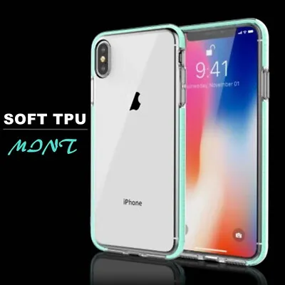 $6.99 • Buy Clear TPU Soft Shockproof Tough Bumper Case Cover For IPhone XS MAX XR 6 7 8Plus