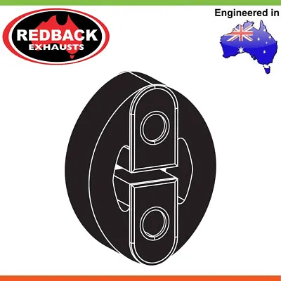 REDBACK Exhaust Rubber To Suit TOYOTA LANDCRUISER 100 Series UZJ100R 4.7L WAGON • $13