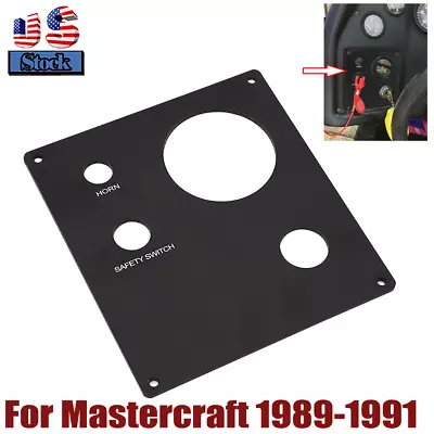 For Mastercraft 1989-1991 Prostar And Tristar Replacement Ignition Dash Plate US • $28.73