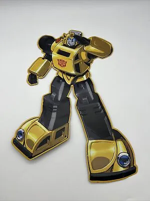 Transformers Bumblebee G1 Tin Metal Sign Wall Décor Open Road 10 X 15 • $14.99