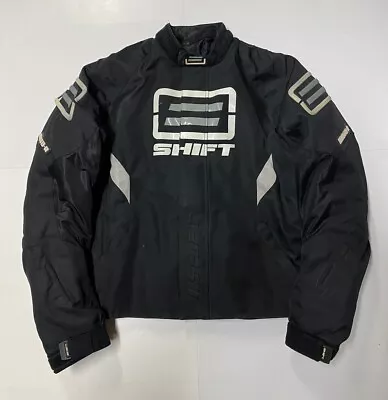 Shift Motorcycle Jacket Mens Small Black With Liner Armor Advanced Tech Padded • $35.95