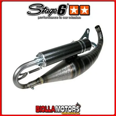 S6-9616606 Exhaust Stage6 R/t Minarelli 70cc Mkii Spillo Smontabile Montabile  • $470.91