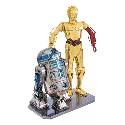 Metal Earth Laser Cut Model Kit STAR WARS - C-3PO & R2-D2 • $42.46