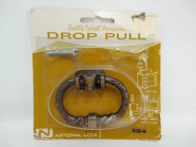 Vintage NOS National Lock Drop Pull Cabinet Door Drawer Handle 1960s Sealed • £4.75