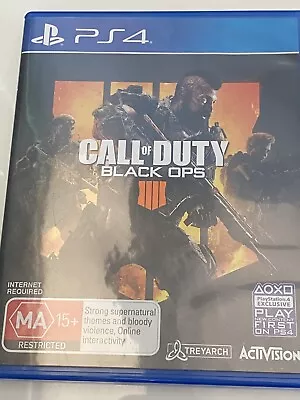 Call Of Duty Black OPS 4 (PlayStation 4 2018) • $7.99