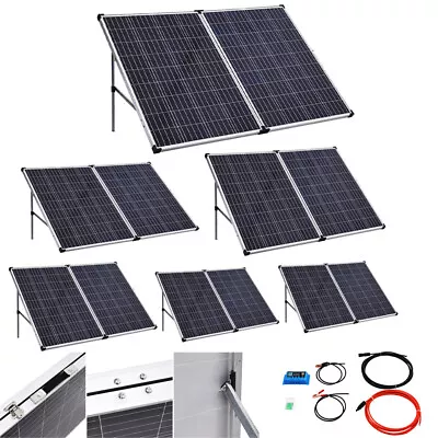 Outdoor Solar Panel Kit 100W 120W 160W 200W 12V Off Grid Mono Battery Charger RV • £38.94