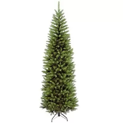 7 Ft. Kingswood Fir Pencil Hinged Artificial Christmas Tree • $149.94