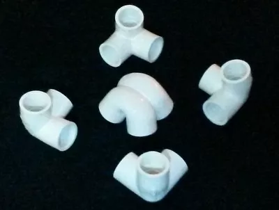 Russian Style Nubian Meditation Pyramid PVC Connector Kit For 1/2  USA PVC Pipe • $36