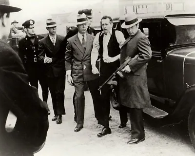 John Dillinger 8x10 Movie Photo Crime Mobster Mob Picture Arrested • $4.99
