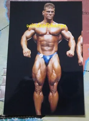 Found Photo Sexy Man Bodybuilding Muscles Flex Tight Underwear Gay Interest Q114 • $6.99