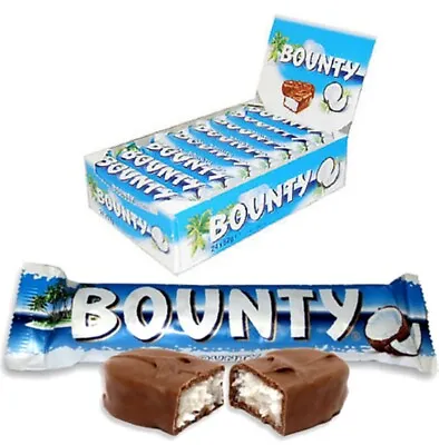 £14.99 • Buy BOUNTY BAR MILK CHOCOLATE 57g X 12 BARS  LONG EXPIRY 