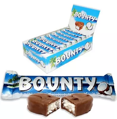 £14.99 • Buy BOUNTY BAR MILK CHOCOLATE 57g X 12 BARS  LONG EXPIRY 