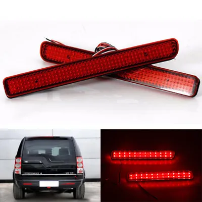 2x LED Rear Bumper Reflector Brake Lamp Tail Light For Land Rover Discovery • $57.18