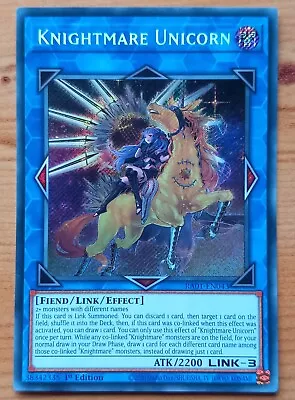 Knightmare Unicorn Alt Art - RA01-EN043 - Secret Rare Mint • £2.49