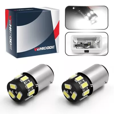 VEHICODE 1076 1142 LED Bulb For RV Interior Bright White 1004 90 12V BA15D Ma... • $10.56