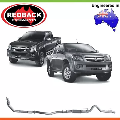 Redback Extreme Duty Exhaust To Suit HOLDEN RODEO RA DiTD 3.0L 4Cyl 4JJ1-TC • $1276