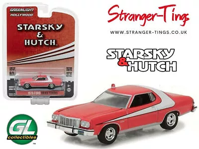Greenlight 1976 Ford Gran Torino Starsky & Hutch Movie Tv 1/64 Scale Diecast Car • £14.95