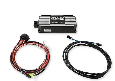 MSD Black 6A Ignition Control Box Digital Multiple Spark SBC BBC SBF Chevy Ford • $307.95