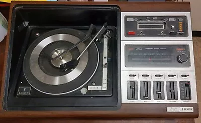 Zenith Allegro 'Wedge' JR596W- Sound System Turntable 8-Track TURNTABLE NOT... • $244