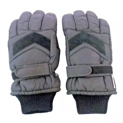 THINSULATE Men's Size S/M Black Insulated Gloves Fleece Lined • $3.49