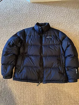 Marmot Mens Down Jacket - 650 Fill - Black - Size Large • $50