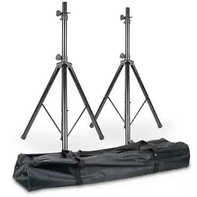 NEO Acoustics PA Speaker Stands And Bag - Black • £34.99