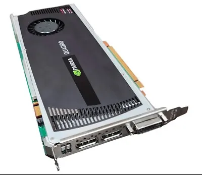HP NVIDIA Quadro 4000 | 608533-002 | 2GB GPU Video Card W/1x DVI 2x DP 616076001 • $35.99