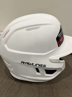 MACH Baseball Batting Helmet Junior Matte White Size 6 3/8 - 7 1/8 • $44.99