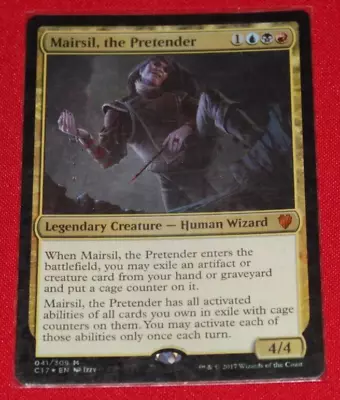 Magic The Gathering Mairsil The Pretender Commander 2017 Used • $2