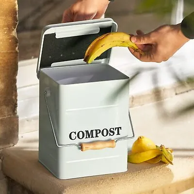 3L Kitchen Garden Composter Bin Organic Waste Compost Converter Eco Friendly • £14.95