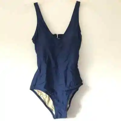 Modcloth The Stacey Navy One-Piece Swimsuit S NWT • $5.99